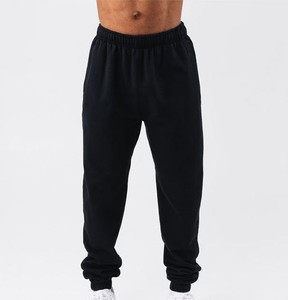Pantalon de sport pour homme à taille élastique, coupe flexible pour l'entraînement en salle de sport, marque privée, fournisseur en gros - Product Image 1