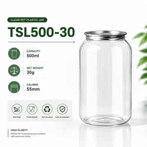 Boîte de boisson en PET de 500 ml TSL500-30, couvercle court en aluminium de qualité alimentaire pour boissons gazeuses et sodas, couvercle EOE 202 - Product Image 6