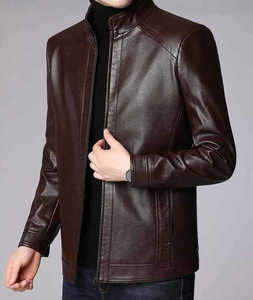 Top Selling High Quality Leather Men Jacket Men Leather Jacket Custom Colors and Sizes Available Best Price for Men Jackets - Product Image 3