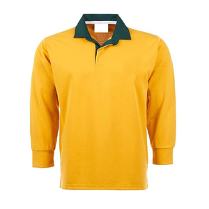 Camisetas de Rugby de Manga Larga Personalizadas y Transpirables de Excelente Calidad con Logotipo Bordado de Australia, Color y Talla Personalizados, de la S a la 5XL - Product Image 1