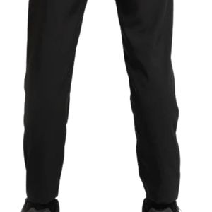<b>Men</b> Black High Elastic Waist Slim Tapered Fit Casual Sweatpants Quick Dry Fleece Lightweight Everyday <b>Lounge</b> Training Athletic - Product Image 5