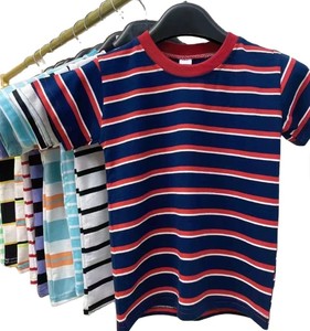 Ropa Infantil Especial al por Mayor, Camiseta de Verano de Manga Corta con Cuello Redondo para Niños de 2 a 7 Años, 100% Algodón - Product Image 2