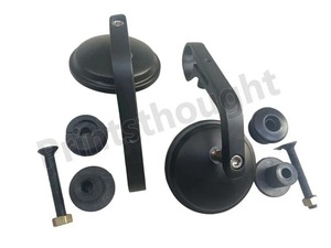 Best Selling <b>Round</b> Handlebar End <b>Mirror</b> for Old Classic Bullet 350 500cc Motorcycle Replacement Accessories Available For Sale - Product Image 5