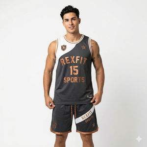 Ensemble d'uniformes de basketball personnalisés professionnels, vente en gros, maillot de basketball personnalisé, kit complet, uniforme de basketball pour garçons - Product Image 6