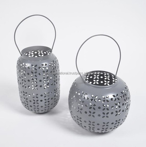 Outdoor Candle <b>Lanterns</b> Set of 3 Decorative Wedding Gold Cheap Metal <b>Lanterns</b> Holder for Sale and Wedding Made With High Quality - Product Image 5