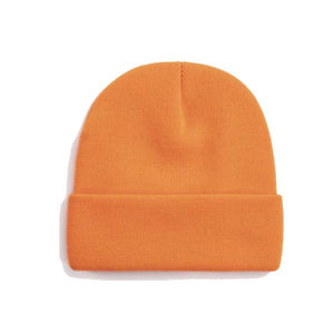 Gorros de punto con dobladillo personalizados al por mayor, gorros de punto acanalado con logotipo personalizado para marcas de moda boutique, proveedor mayorista, MOQ bajo - Product Image 1