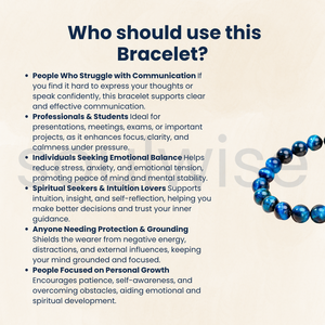 Pulsera con amuleto de Buda de ojo de tigre y hematita de Divine Solutions, regalo unisex - Product Image 2