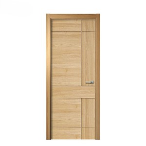 Portes en bois composite de conception moderne, épaisseur 40 mm, pour usage intérieur (hôtels, chambres, hôpitaux), prévention des incendies, écologiques - Product Image 1