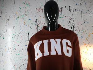 Sudadera con Capucha KINGS Vintage para Hombre, 100% Algodón, Apliques Bordados, Cuello Ancho, Hilos Finos, Secado Rápido y Transpirable - Product Image 2