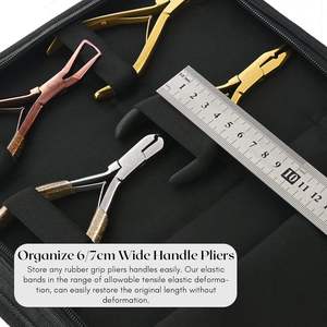 Wholesale Non-slip Grip Pliers Hook <b>Needle</b> Hair Tools Micro Rings Pulling <b>Threader</b> Loop Waterproof Hair Extension Tools - Product Image 6