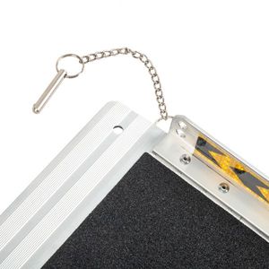 Rampa Pieghevole in Alluminio da 3 Piedi per Scooter e Sedie a Rotelle, Dispositivo di Assistenza Portatile Antiscivolo - Product Image 2