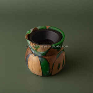 PromotionDernière meilleure qualité Mubkhar bois résine Bakhoor brûleur Bukhoor brûleur bois pour Ramadan et Eid brûleur d'encens - Product Image 2