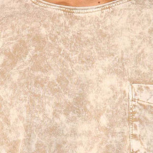 เสื้อยืดโอเวอร์ไซส์แขนสั้นผู้ชายสำหรับเล่นกีฬา สีสันตามสั่ง ล้างสีแบบแอซิดวอช มีกระเป๋าเสื้อ ผ้าฝ้าย ราคาถูก รับผลิตแบบ OEM - Product Image 5