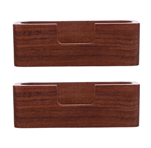 Natural Wood Business <b>Card</b> Stand Custom Laser Engraving Luxury Men Corporate Gift <b>Card</b> Holder Top Prices - Product Image 4