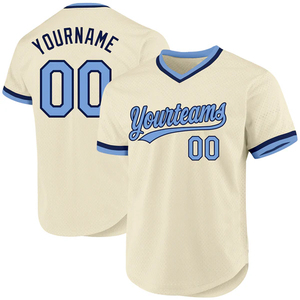 Maillot de baseball à boutons personnalisé pour jeunes, adultes, hommes et femmes, vêtements de sport en gros, col en V - Product Image 1