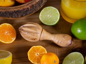 Wooden Manual Lemon Reamer Juicer Dishwasher Safe <b>Kitchen</b> <b>Accessory</b> - Product Image 4