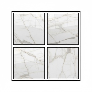 Losas de Piedra Sinterizada, Azulejos Vitrificados Pulidos y Esmaltados (PGVT) de 600x1200mm (2x4 pies) 800x1600mm, Revestimiento Moderno de Piso a Techo - Product Image 5