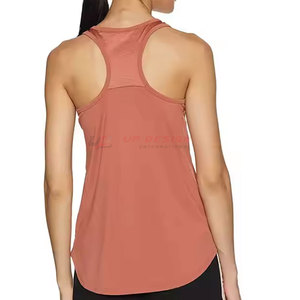 Camiseta sin Mangas Casual para Mujer, Último Modelo en Venta, 100% Algodón, Transpirable, de Secado Rápido, Ecológica, para Gimnasio y Fitness - Product Image 2