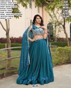 Eshaal Purple Royal Lehenga Choli Bhandhani Dupatta Quick Dry Sun Protection Traditional Party Floor-Length for Silk Gold Crush - Product Image 3
