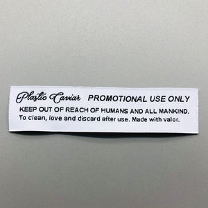 Étiquettes de vêtements personnalisées à coudre OEM 2026 en gros, étiquettes de lavage pour vêtements - Product Image 3