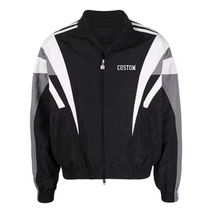 Traje Deportivo Personalizado de Dos Piezas, Chaqueta Cortavientos Ligera de Nailon para Hombre, Conjunto de Chaqueta y Pantalón Cortavientos para Deportes de Invierno - Product Image 4