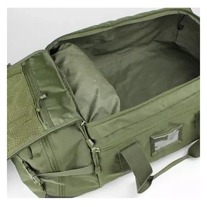 Sac de sport de haute qualité, personnalisé ODM OEM, imperméable, 100% coton, fermeture éclair, unisexe, pour l'entraînement en plein air et les voyages - Product Image 3