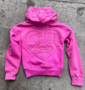 Custom Oversized Cropped <b>Zip</b> Up Hoodie Heavyweight Cotton Fleece Full <b>Zip</b> <b>Hooded</b> Sweatshirt Sleeve Streetwear Unisex hoodie - Product Image 6