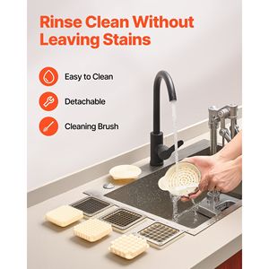 Affettatrice Professionale in Acciaio Inox per Patatine Fritte con 3 Lame Sostituibili da 1/2, 3/8 e 1/4 di Pollice, Taglia Verdure e Frutta - Product Image 6