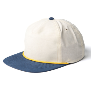 High Quality OEM Unstructured Contrast Color Rubber PVC Logo Patch Wholesale Snapback With Rope <b>Hats</b> Flat Brim Single Row Buckle - Product Image 4