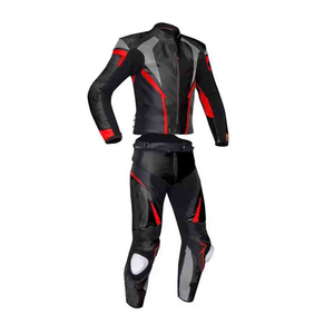Combinaisons de moto unisexes imperméables personnalisées avec votre propre logo, en cuir de vache véritable, vêtements de sport, combinaison de course automobile - Product Image 2