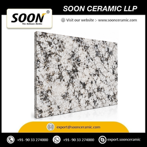 Dalle de granit moderne, grande, polie, blanche alpine, écologique, de qualité export indienne, pour escaliers et cheminées - Product Image 2