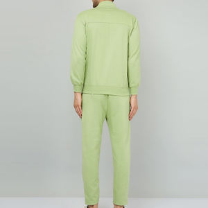 Ropa Casual para Hombre, Chándal de Invierno con Cierre, Forro Polar Ecológico, Servicio OEM de Alta Calidad - Product Image 2