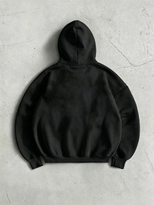 Sweat-shirt à capuche gothique surdimensionné imprimé sur mesure pour hommes, manches longues, streetwear, prix d'usine OEM ODM - Product Image 3