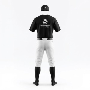 Uniformes de Béisbol Personalizados, Serie de Gorras y Bolsas de Béisbol, Diseño de Ropa Deportiva de Béisbol, Uniformes de Entrenamiento para Equipos de Todas las Series - Product Image 4