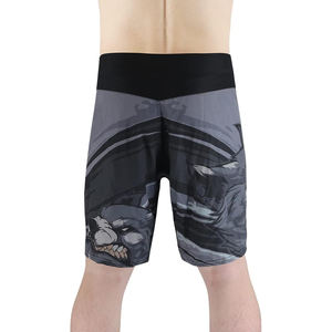 Pantalones Cortos Deportivos MMA de Alta Calidad, Diseño Personalizado, Cintura Elástica, Secado Rápido, Transpirables, Colores y Logotipo Personalizables para Hombre - Product Image 1