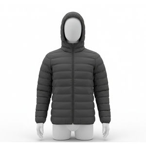 High Quality <b>Light</b> Weight Quilted <b>jacket</b> Bubble 100% Polyester with 150 Gsm Wadding DTM Zipper on front and pockets - Product Image 1