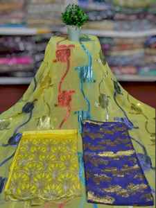 Soldes d'été : Robe traditionnelle somalienne Fransawi Dirac de haute qualité, jacquard uni avec motifs géométriques et abstraits pour filles - Product Image 4