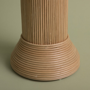 Support de colonne en rotin naturel tressé à la main, piédestal décoratif en osier, support de plante haut pour l'intérieur de la maison - Product Image 5