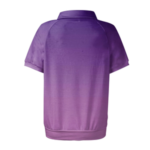 Servicio OEM: Camisetas Polo para Mujer, Tallas Grandes, Casuales, Elegantes, Multicolores, con Cuello Camisero y Manga Corta - Product Image 5