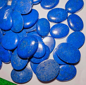 Lapislázuli Natural, Gema Suelta Cabujón Pulido, Formas Variadas, Todos los Tamaños, Cristal para Joyería FAIJAN GEMS Rajasthan Third - Product Image 3