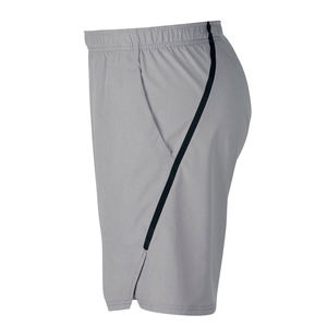 Pantalones Cortos Deportivos Casuales de Cintura Alta para Hombre, Cintura Elástica, Transpirables, de Poliéster Tejido, Tinte Liso, Gran Venta, Tallas Grandes - Product Image 3