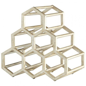Modern Metal Wine <b>Rack</b> 10-19 Bottle Capacity Minimalist Design Home Furniture Decor Handmade Wine <b>Racks</b> - Product Image 1