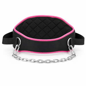 Black And <b>Red</b> Color Weightlifting <b>Belts</b> Strong Back Support Dip <b>Belt</b> For Weighted Dips <b>Belts</b> - Product Image 6