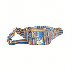 Sac banane en coton et chanvre avec ceinture confortable pour les aventures en plein air - Product Image 2