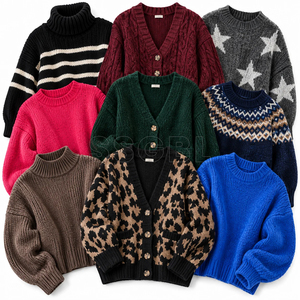 OEM Maßgeschneiderte Tech Pack Damen-Strickwaren Hersteller Gerippter Rollkragenpullover mit Überschnittener Schulter Warmer Winter-Pullover Bekleidungs-Sourcing-Partner - Product Image 5