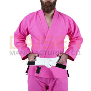 Uniforme de Artes Marciales Rosa para Hombre, 100% Algodón, Corte Regular, Resistente, para Entrenamiento - Product Image 3
