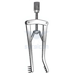 Retractor ALM de 10 cm / 4 Pulgadas, 6 mm, Retractor Quirúrgico Afilado, Instrumento Médico de Acero Inoxidable, Retractor de Gancho de Precisión - Product Image 3