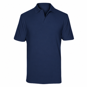 Camisa Deportiva de Golf Personalizada para Hombre, Uniforme con Cuello, Algodón Casual, Antiarrugas, con Bolsillo y Bordado - Product Image 4