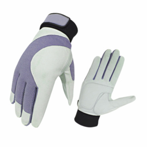 Gants de sécurité en cuir de chèvre renforcé, gants de protection personnelle industrielle pour travaux mécaniques - Product Image 2