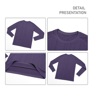 Camisetas Formales Lisas de Manga Larga de Secado Rápido para Gimnasio, Entrenamiento Deportivo, Fitness y Running para Hombre - Product Image 6